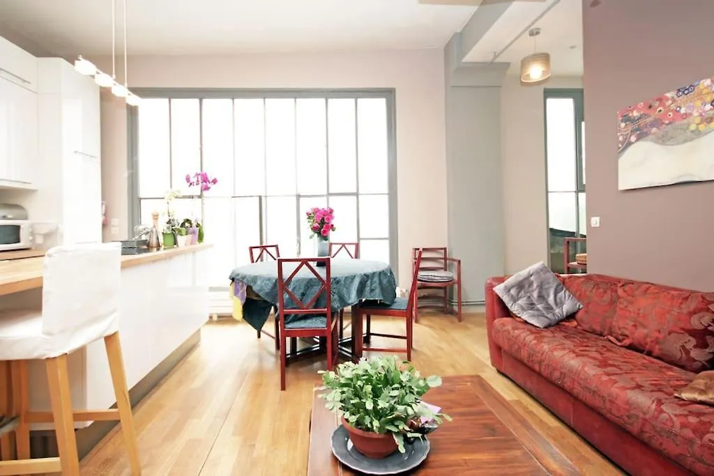 Exotic Loft In Montmartre + Terrace ! Апартаменты