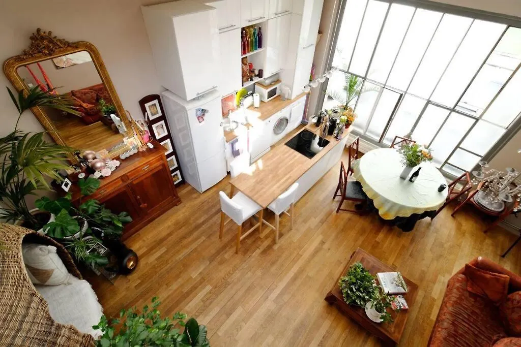 Exotic Loft In Montmartre + Terrace ! Апартаменты